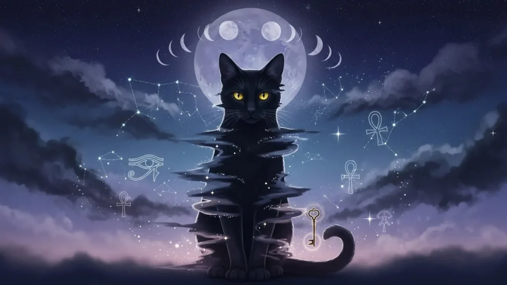 black cat in dream meaning