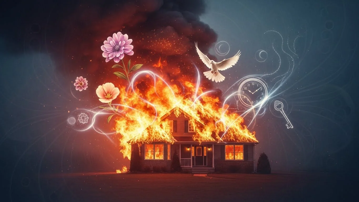 house on fire dream meaning