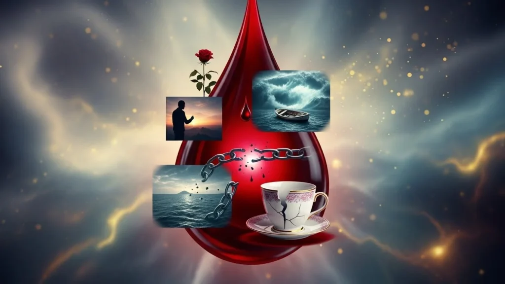 seeing blood in dream meaning