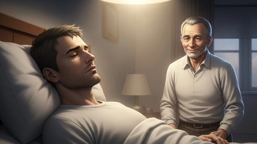 seeing dead father alive in dream meaning