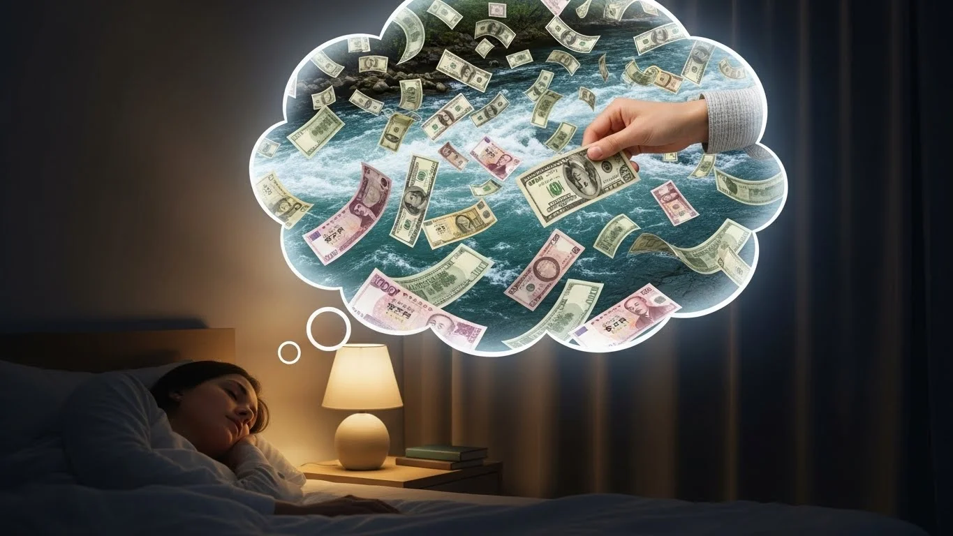 seeing paper money in dream meaning