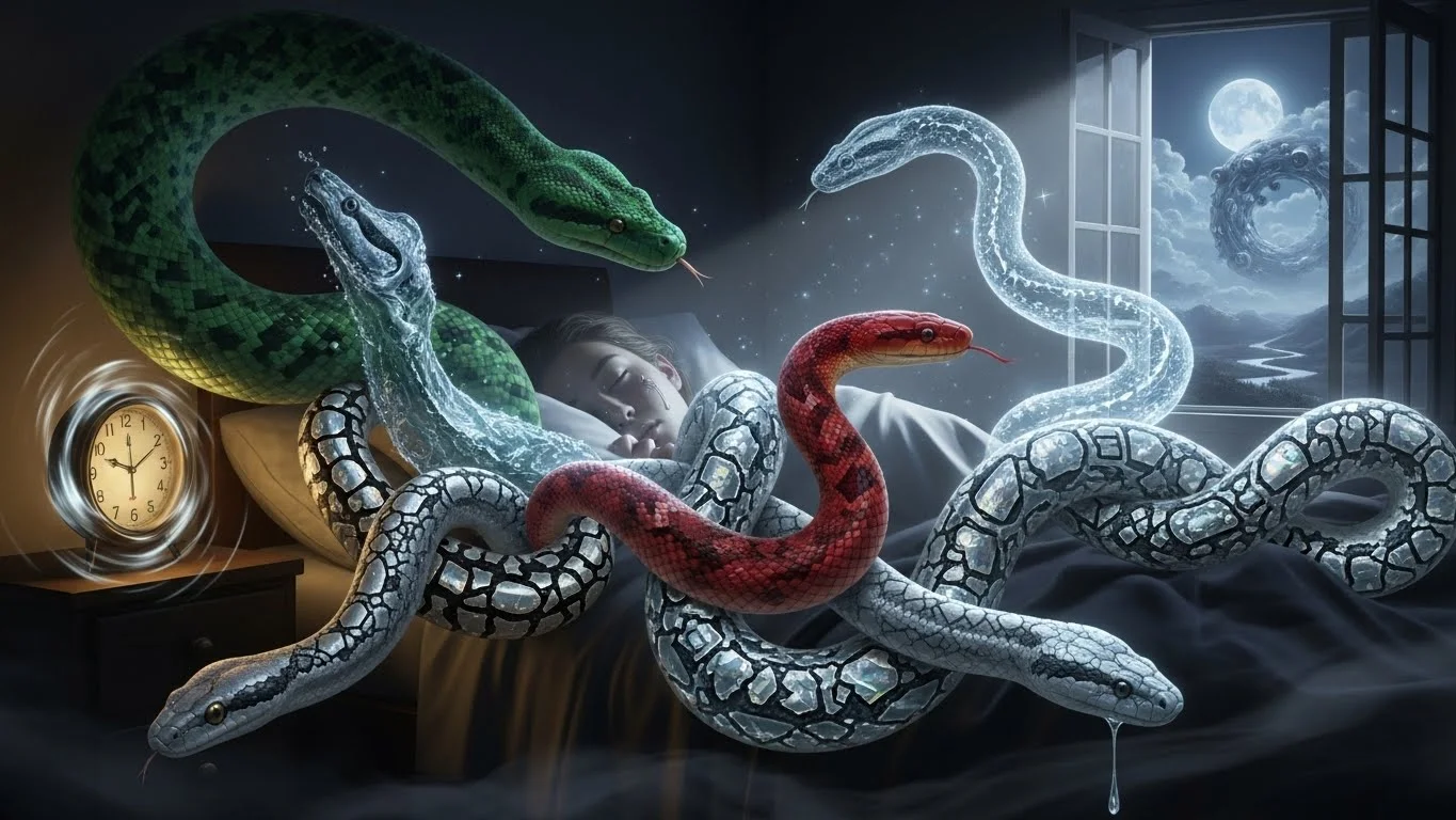 snakes in a dream