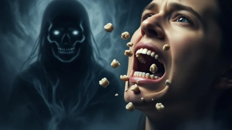 teeth falling out dream meaning death