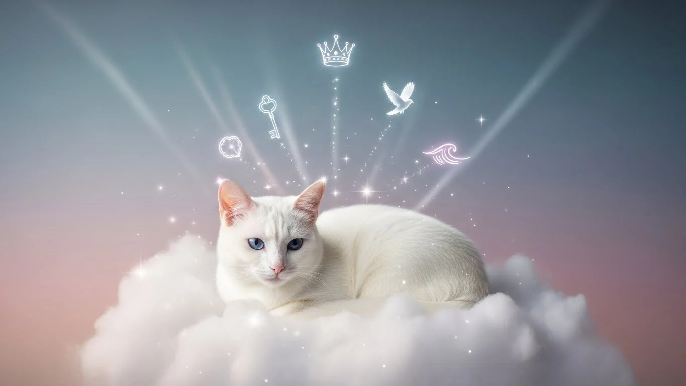 white cat dream meaning