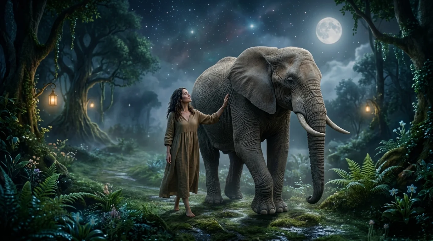 Elephant in Water