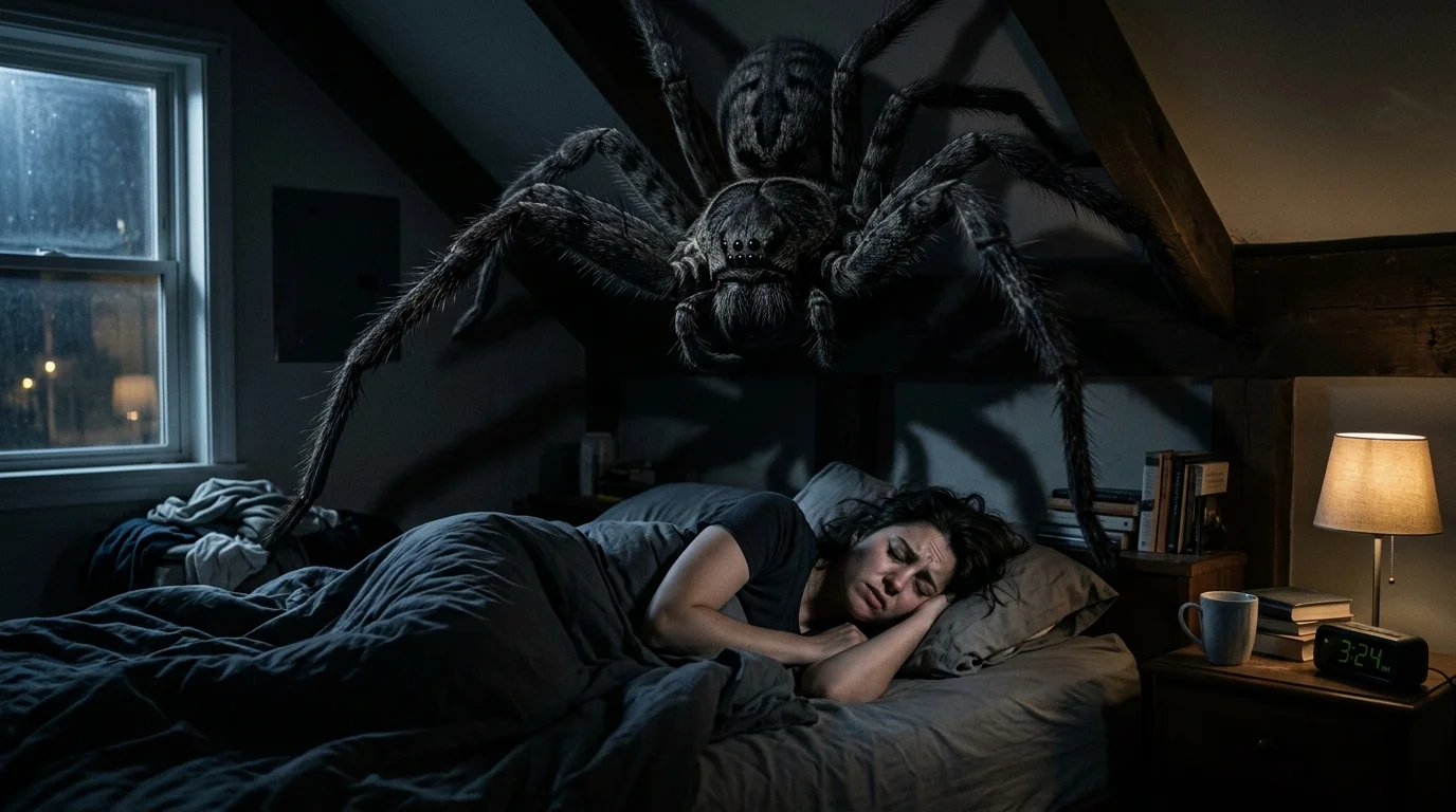 Giant spider dream meaning Islam