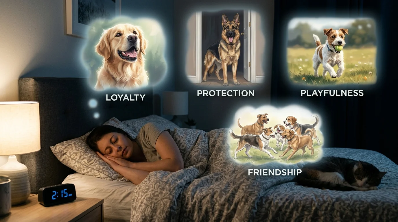 Multiple dogs in dream meaning