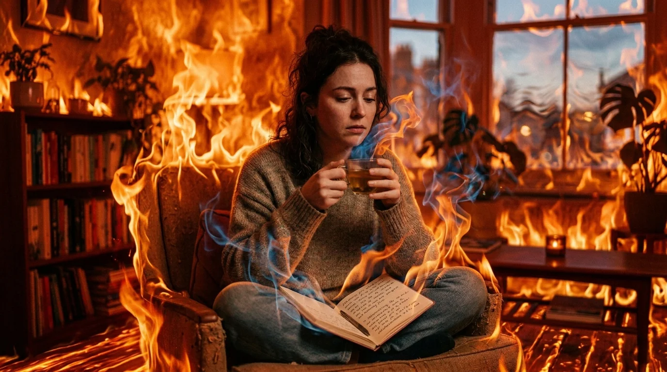 Seeing fire in dream meaning in Islam