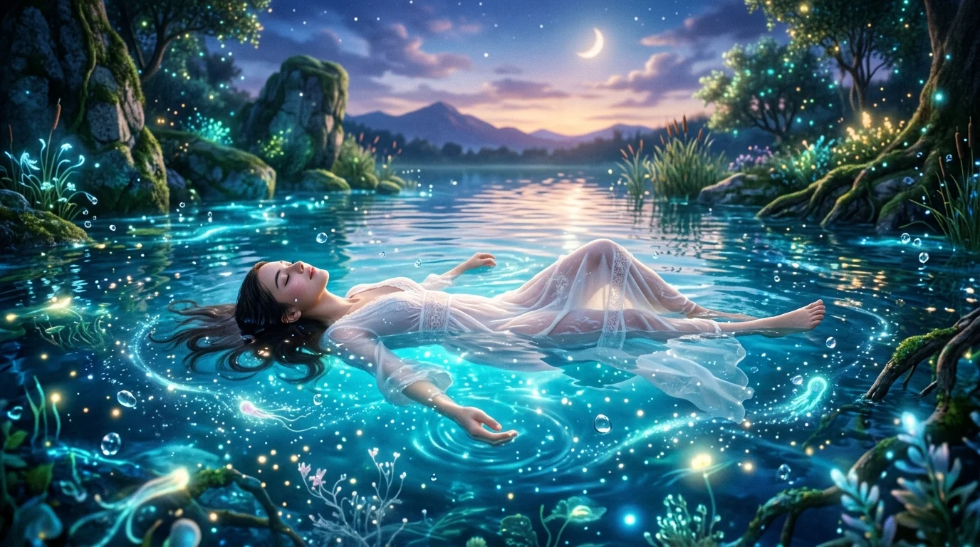 Seeing water in dream is good or bad