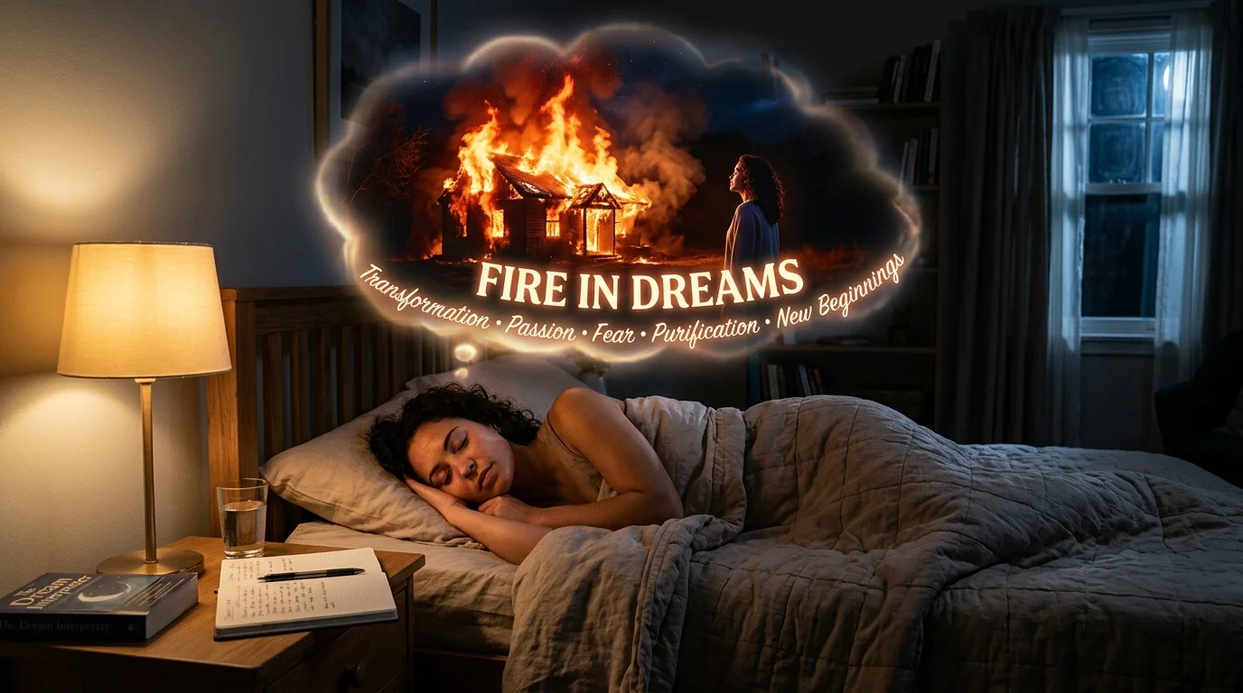 Spiritual meaning of fire in dream meaning