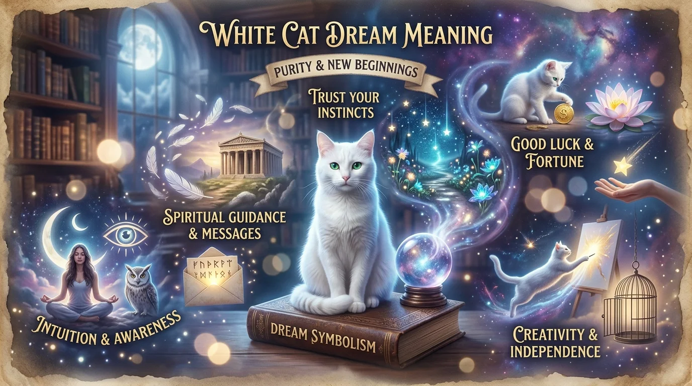 White Cat Dream Meaning in Islam