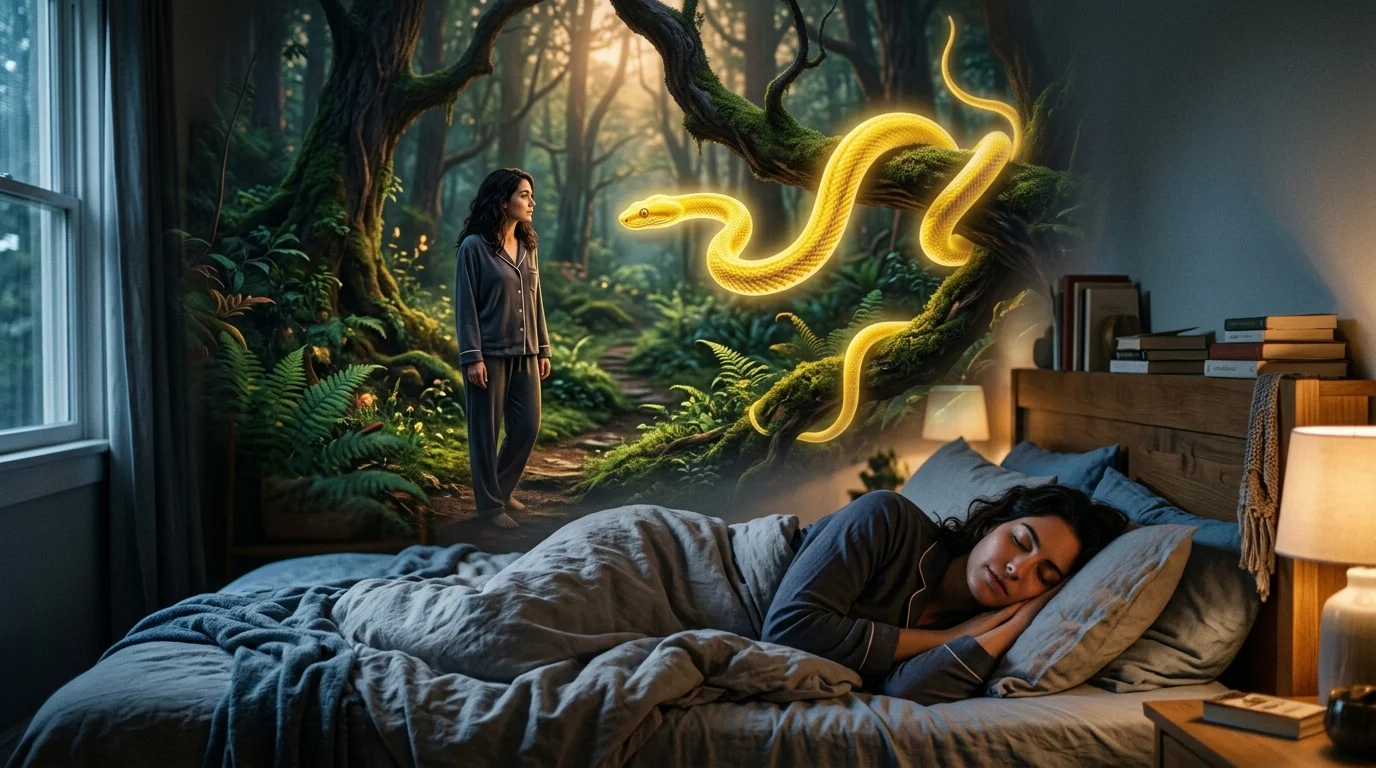 Yellow snake in dream biblical meaning