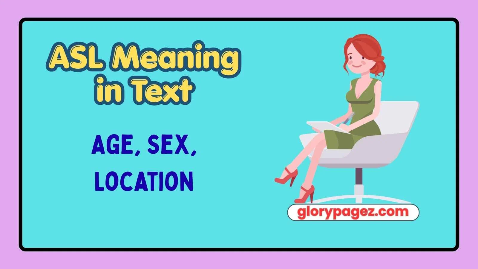 ASL Meaning in Text