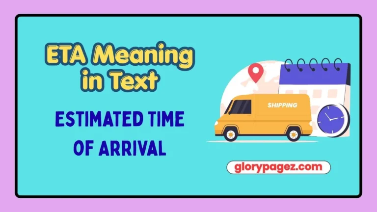 ETA Meaning in Text