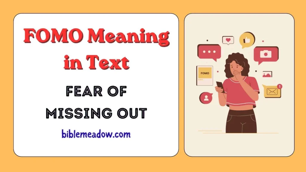 FOMO Meaning in Text