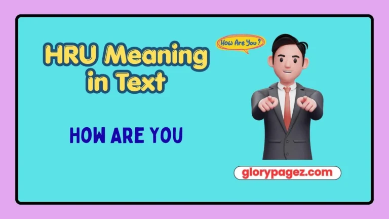 HRU Meaning in Text