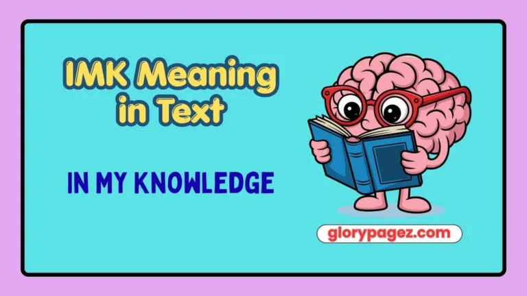 IMK Meaning in Text