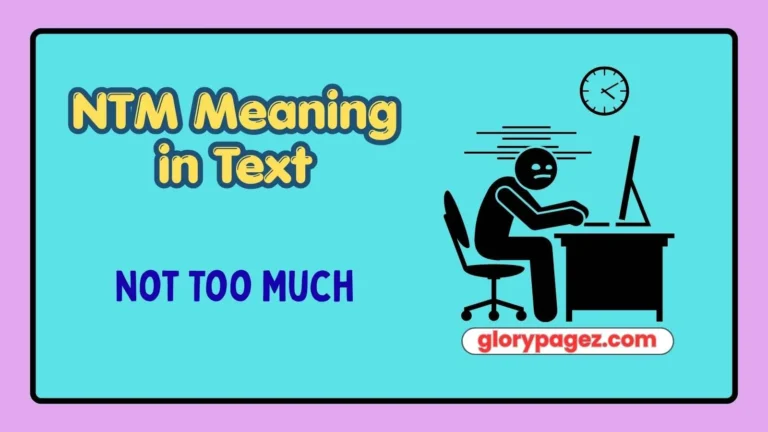 NTM Meaning in Text