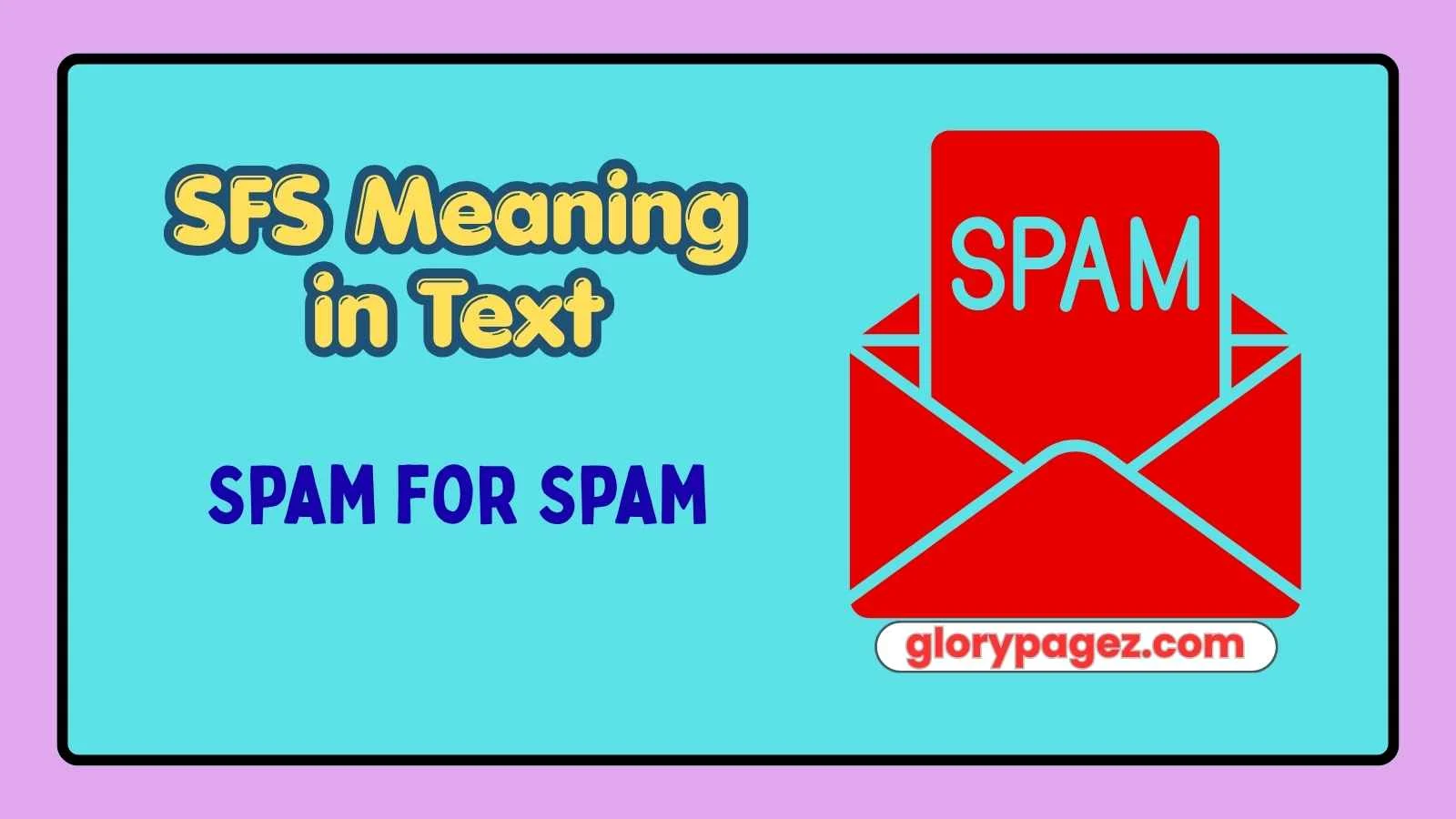 SFS Meaning in Text