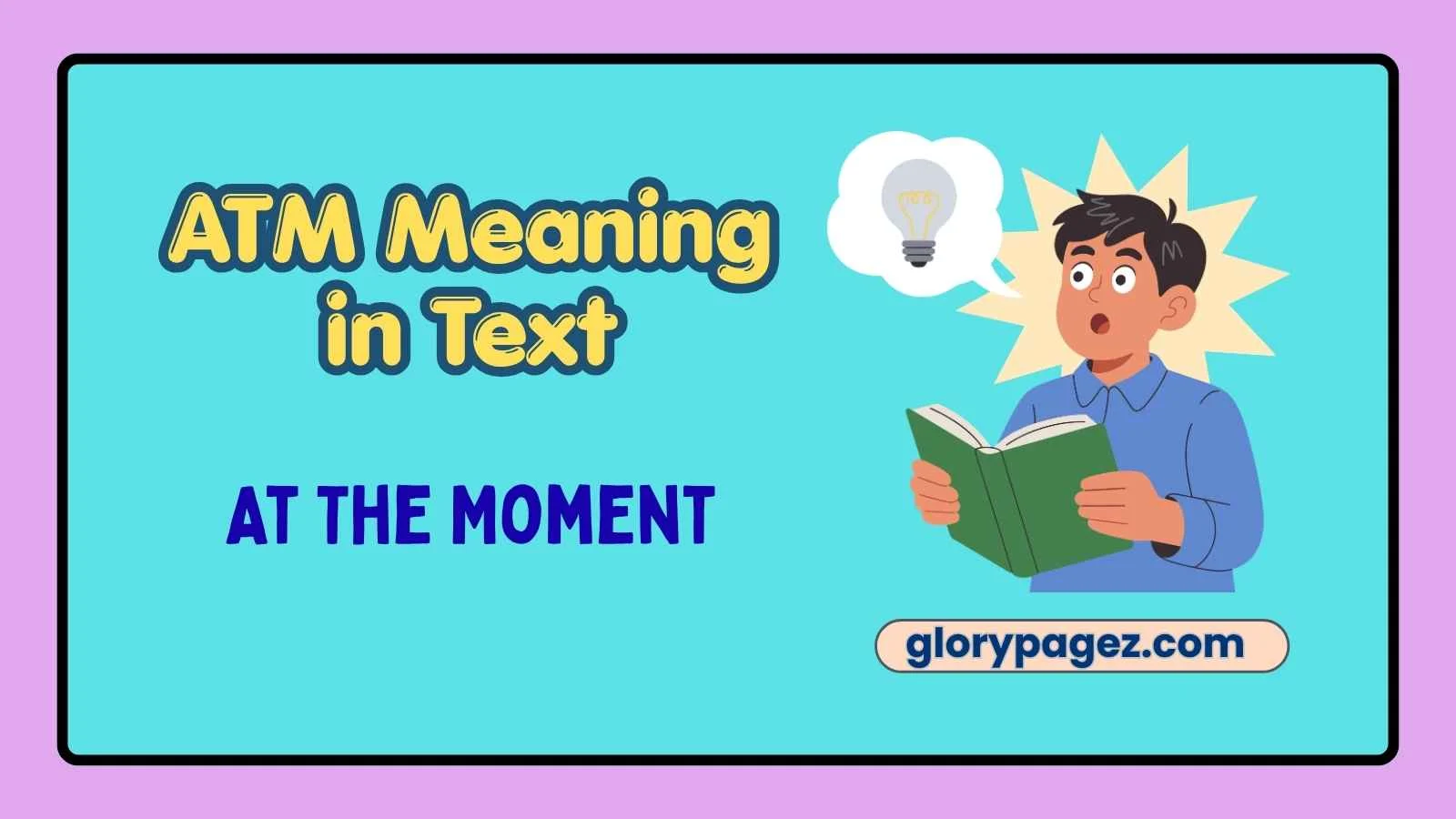 ATM Meaning in Text