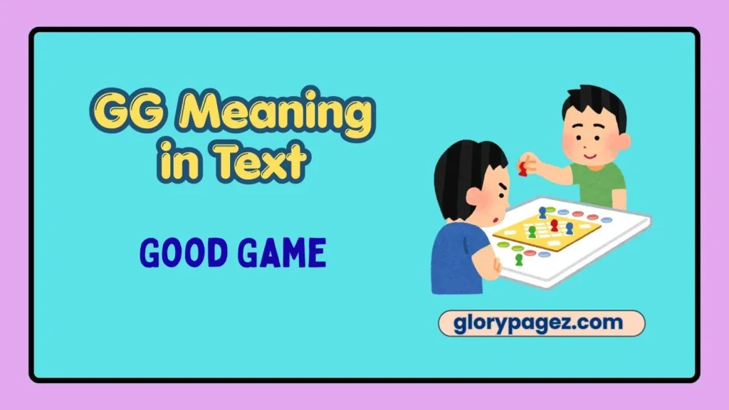 GG Meaning in Text