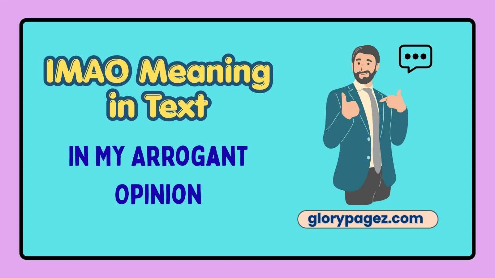 IMAO Meaning in Text
