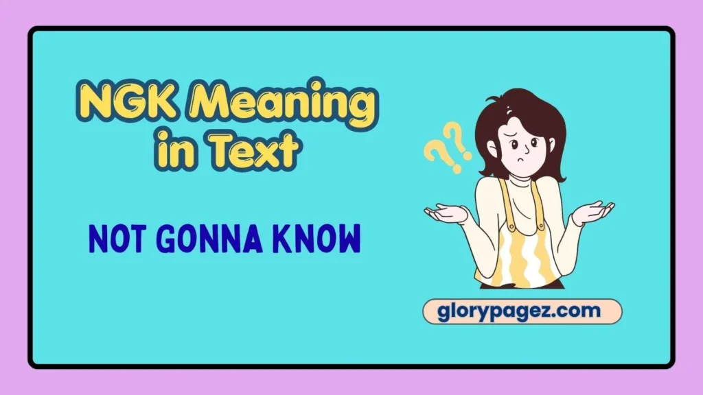 NGK Meaning in Text