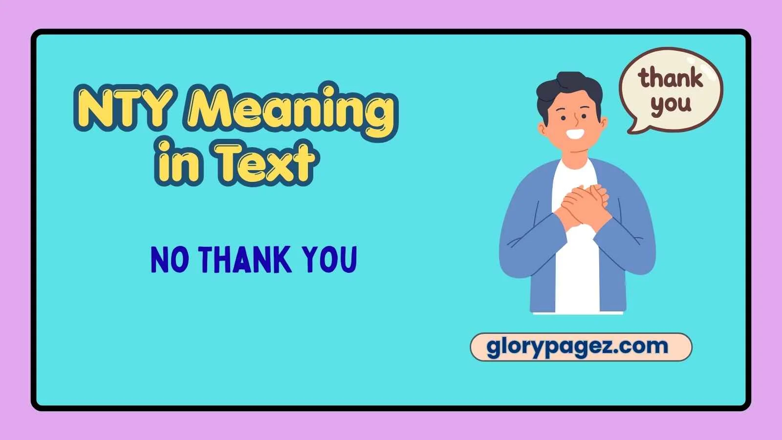 NTY Meaning in Text