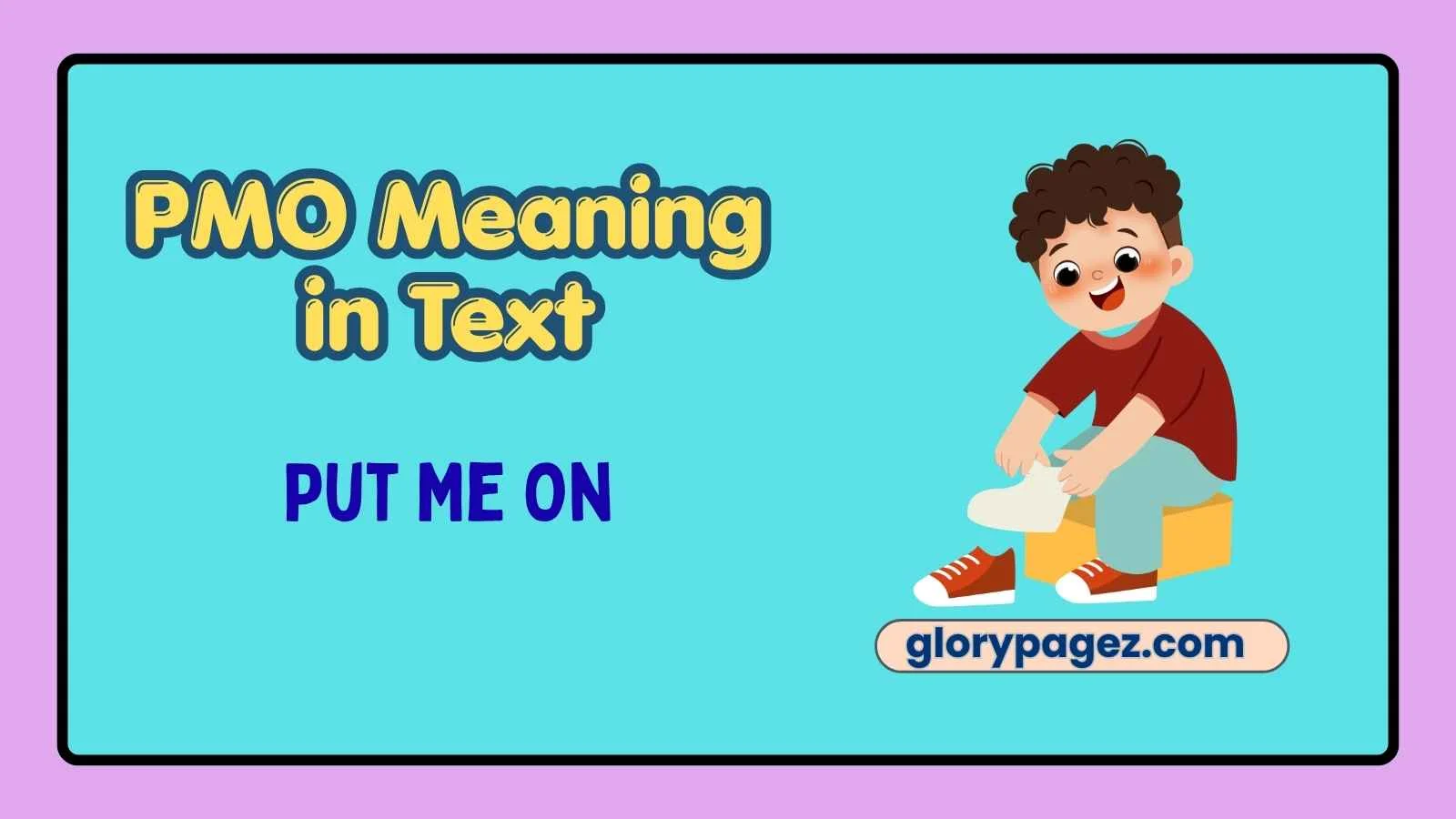 PMO Meaning in Text