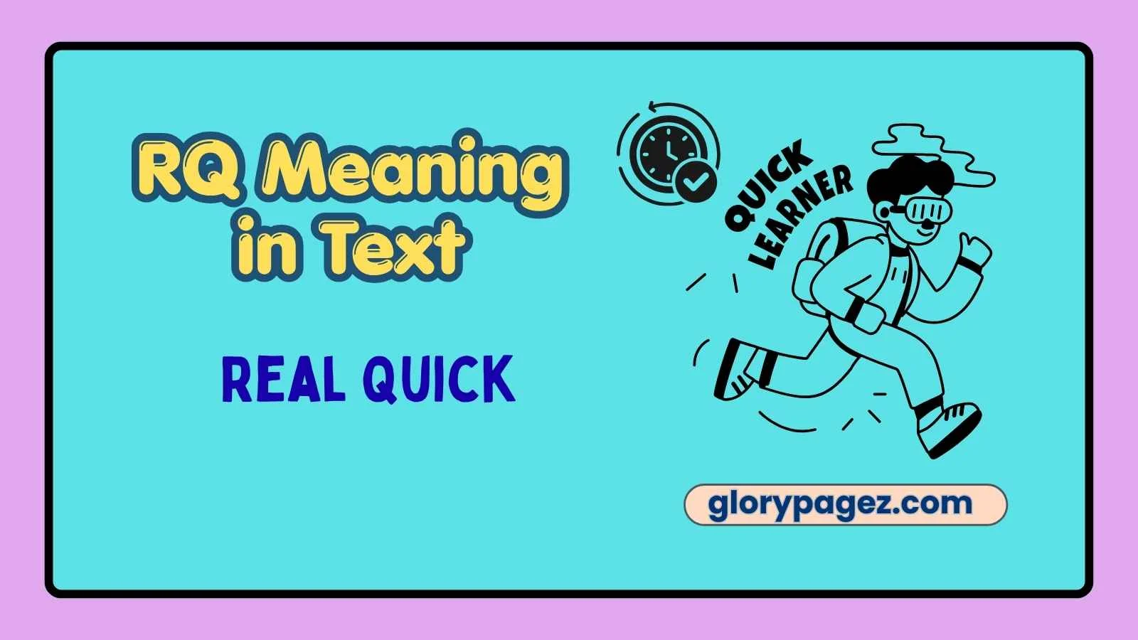 RQ Meaning in Text