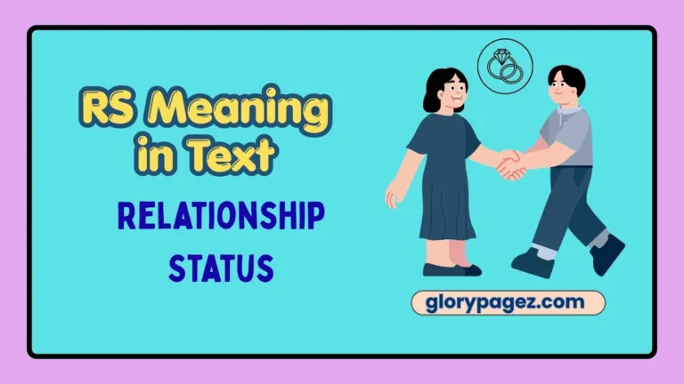 RS Meaning in Text