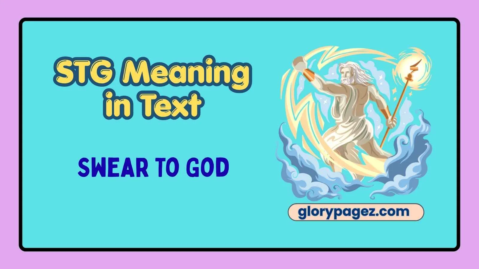 STG Meaning in Text