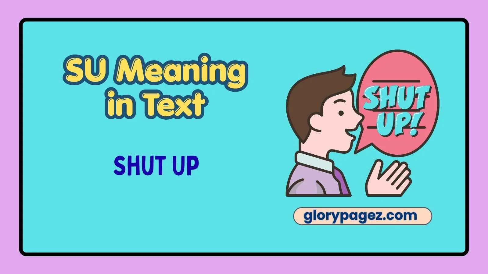 SU Meaning in Text