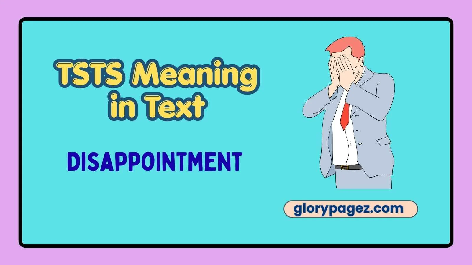 TSTS Meaning in Text