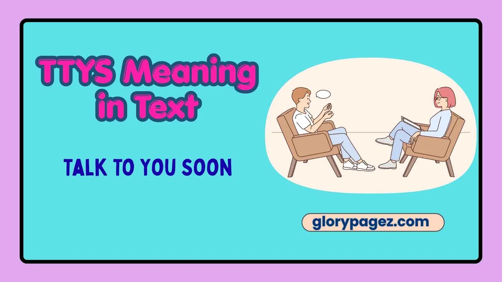 TTYS Meaning in Text